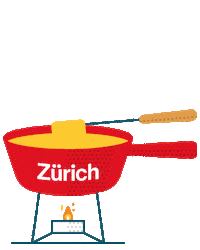 Cheese Fondue Sticker by Zürich Tourism