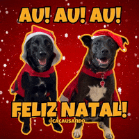 Dog Christmas GIF