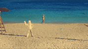 OntheBeachHolidays happy beach cheer onthebeach GIF