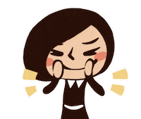 Happy Girl Sticker by RisuDong