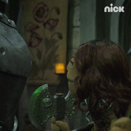 Double Take Puppet GIF by Nickelodeon