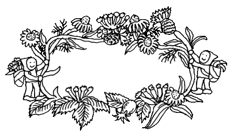 Text Flowers Sticker