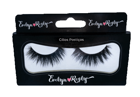 false eyelashes cilios Sticker by Evelyn regly