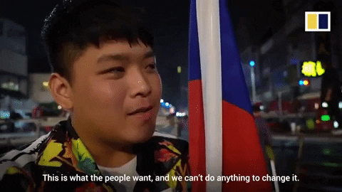 giphydvr taiwan giphynewsinternational election results GIF