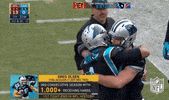 Carolina Panthers Hug GIF by NFL