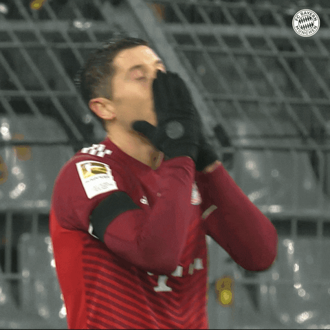 Robert Lewandowski Football GIF by FC Bayern Munich