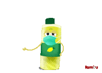 Corona Sticker by Tambu Klavye