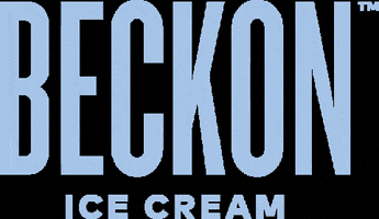 beckonicecream logo icecream lactosefree beckon GIF