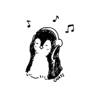 Relax Listen Sticker