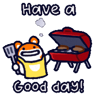 Grilling Good Day Sticker