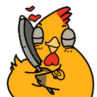 Chicken Love Sticker