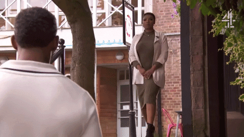Walking Reaction GIF by Hollyoaks
