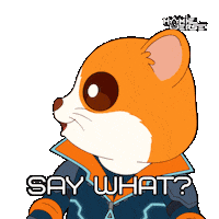 No Way Wow Sticker by Hamieverse
