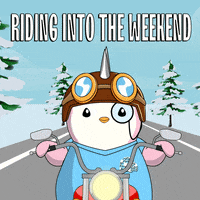 The Weekend Friday GIF by Pudgy Penguins