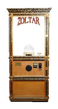 Zoltar Sticker by Niagara River Trading