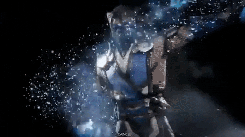 maomagnaye giphygifmaker mortal kombat mortal kombat 11 sub-zero GIF