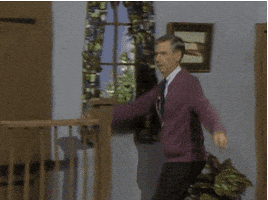 Mr Rogers GIF by MOODMAN