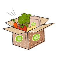 good food hello Sticker by HelloFresh Canada