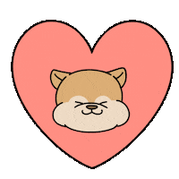 Dog Love Sticker by Ai and Aiko
