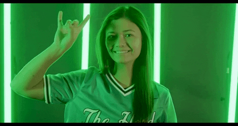 Softball Marco GIF by Marshall University Athletics