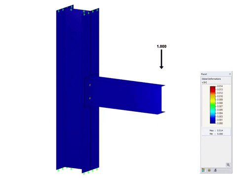 Construction Console GIF by Dlubal Software