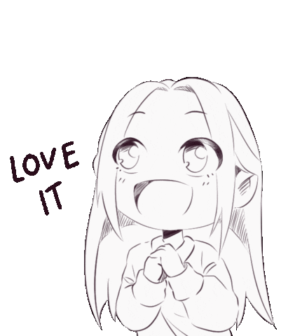 Love It Heart Sticker