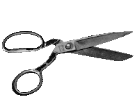 Cut Scissors Sticker by Nordic.bo
