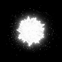 virartz loop space star light GIF