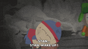 stan marsh sleeping GIF by South Park 