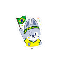 Brasil Sticker
