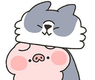 Pig Love Sticker