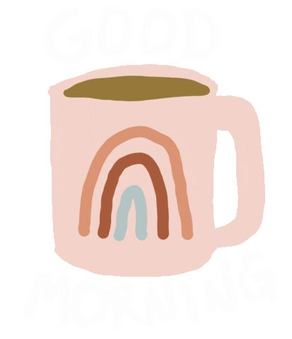 Good Morning Coffee Sticker