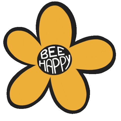 Happy Flower Sticker