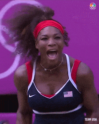 Serena Williams Sport GIF by Team USA