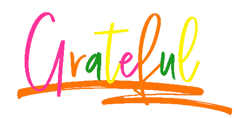 Gratitude Thank You Sticker by Stacia Pierce