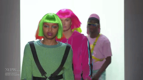 jeremy scott nyfw 2018 GIF by NYFW: The Shows