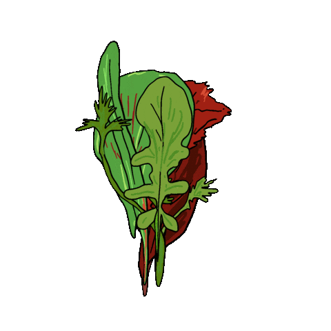 Leaf Vegetable Sticker by Gunmaunofficial