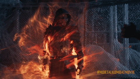Warner Bros Fire GIF by Mortal Kombat Movie