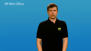Sign Language Snow GIF by Met Office weather