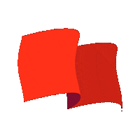 Red Flag Revolution Sticker by Rosa-Luxemburg-Stiftung