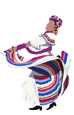 Mexico Dancing Sticker by Jack0_o