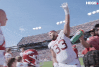Football College GIF by Hogs+