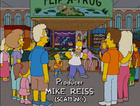 homer simpson dancing GIF