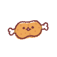 Yukachofu giphyupload character meat キャラクタ Sticker