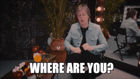 Hurry Up Reaction GIF by Paul McCartney