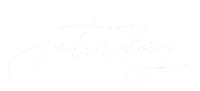 Lettering Saturday Sticker by krysteliart