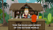 kenny mccormick drinking GIF by South Park 