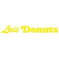 leesdonuts logo donut donuts vancouver Sticker