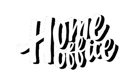 Home Office Work Sticker