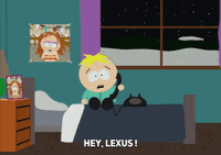 butters stotch phone GIF by South Park 